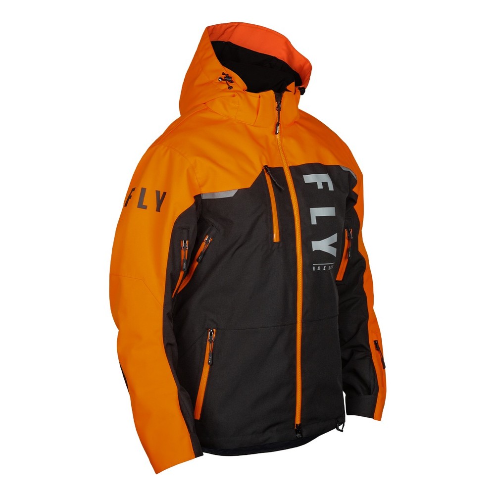 FLY Racing Carbon Jacket - Durable Weatherproof Ventilated Snowmobile Jacket
