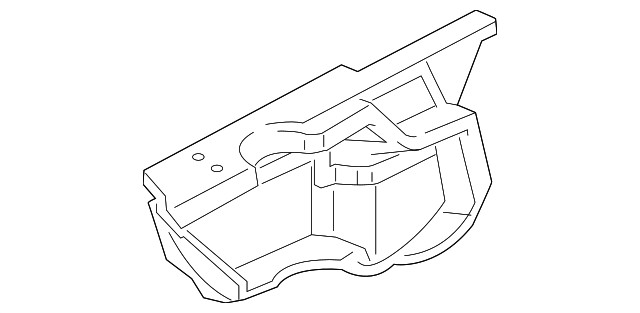 Genuine GM Passenger Side Plenum Panel 23491714