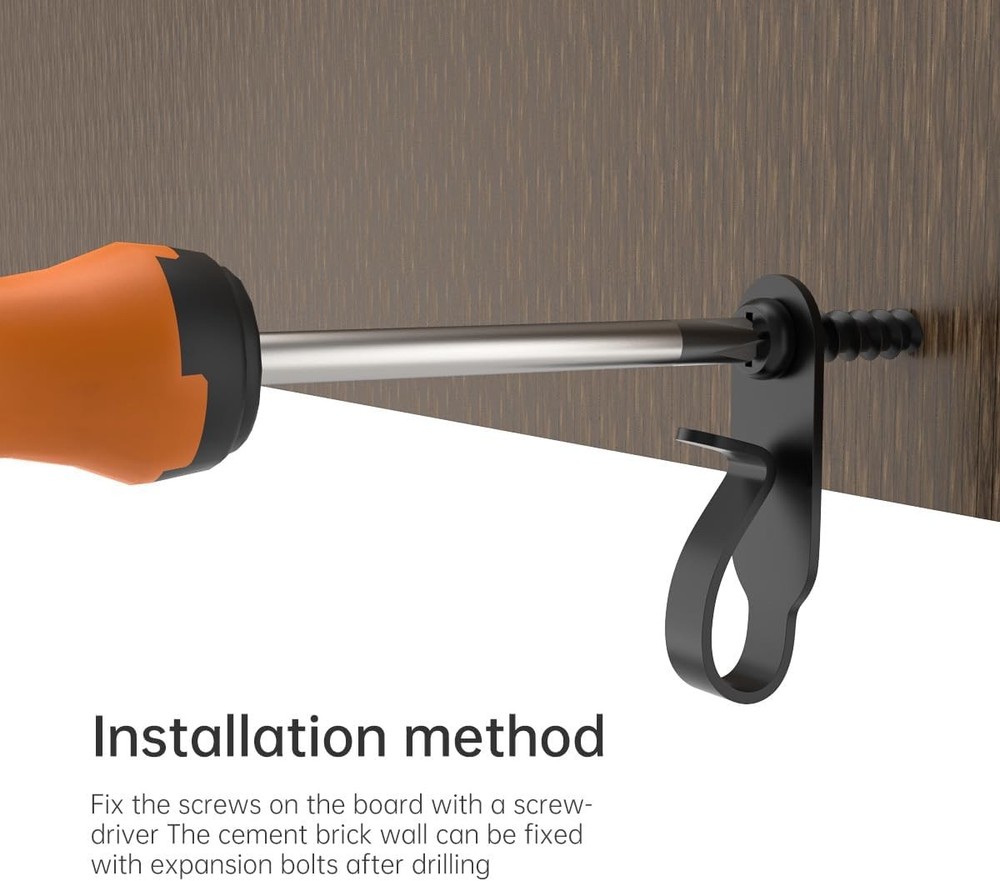 20 Pack Light Hanger Hooks Screw Hooks Stainless Steel