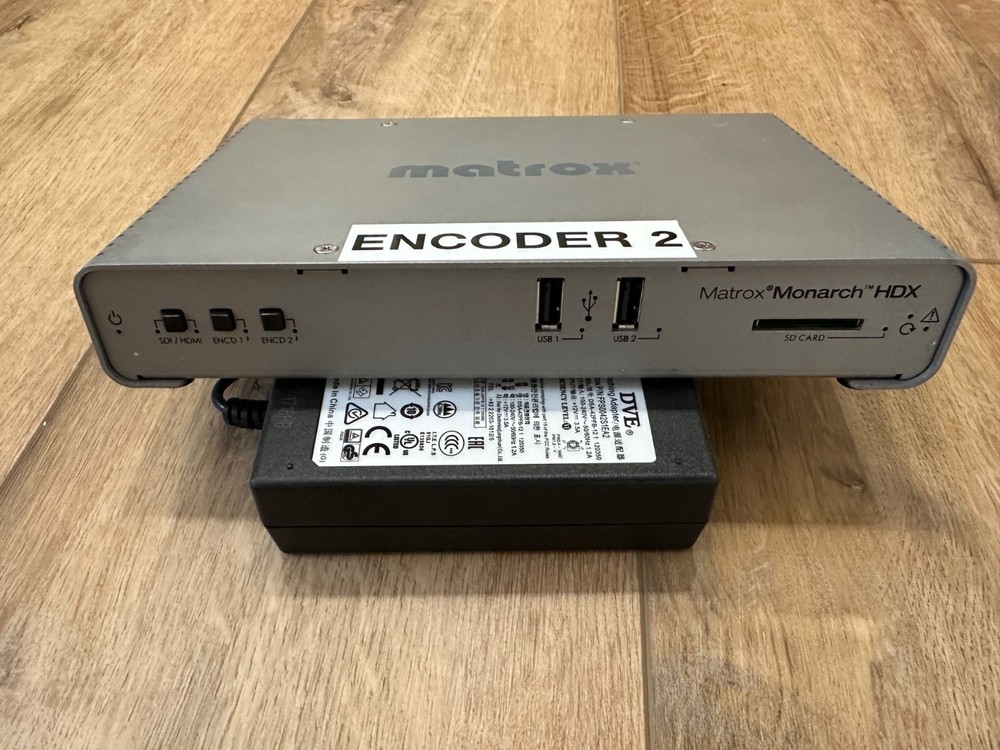 Matrox Monarch HDX/I Dual-Channel H.264 Video Encoder