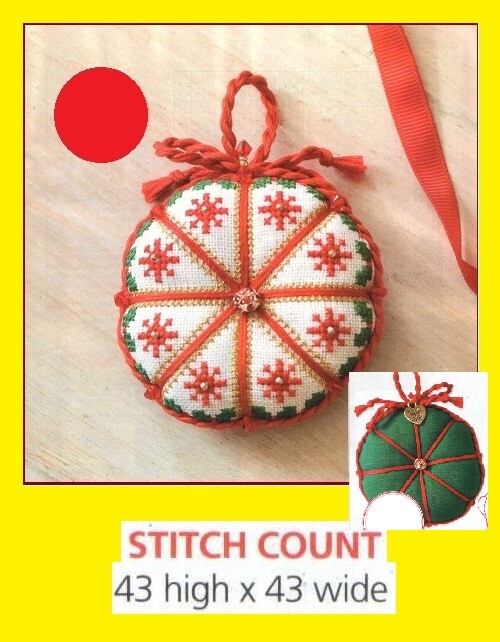 TREE TUFFET  CROSS  STITCH  PATTERN  ONLY   EQ - ESP