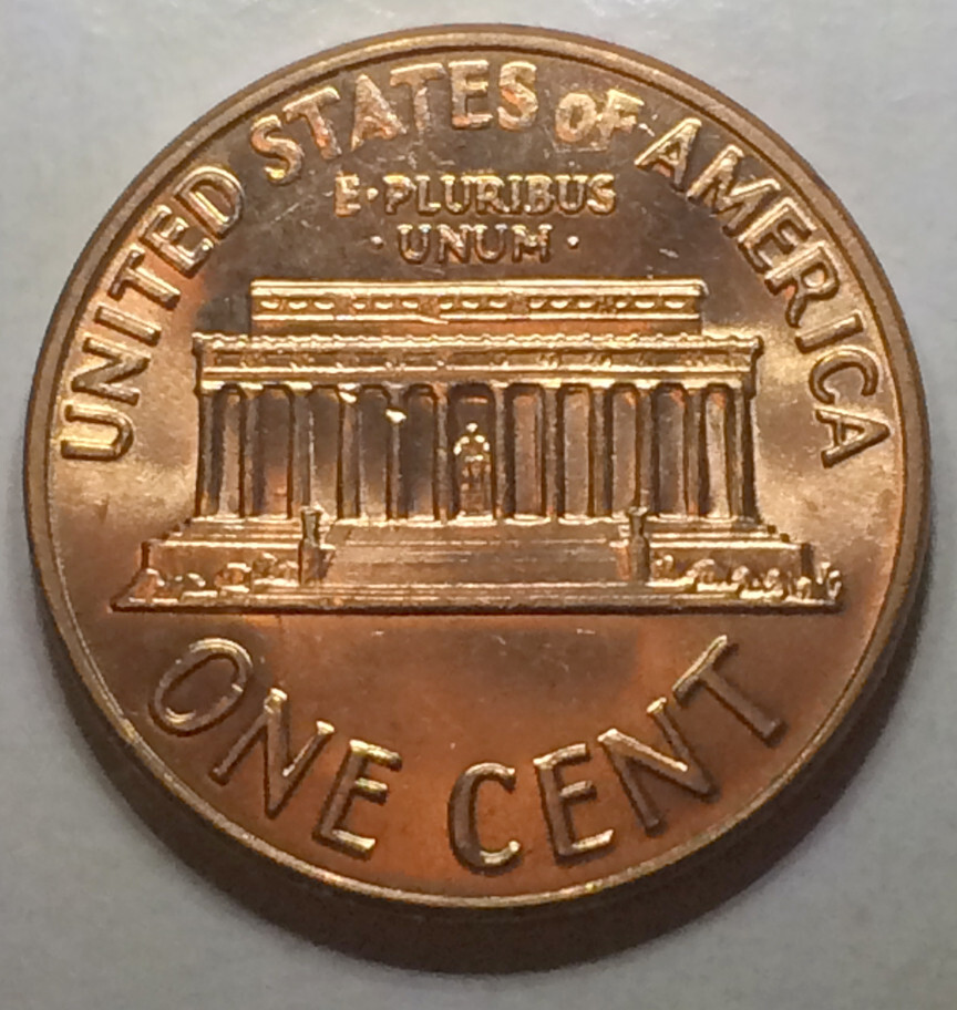 1970 D Lincoln Cent BU Red- Spike Head- Unlisted