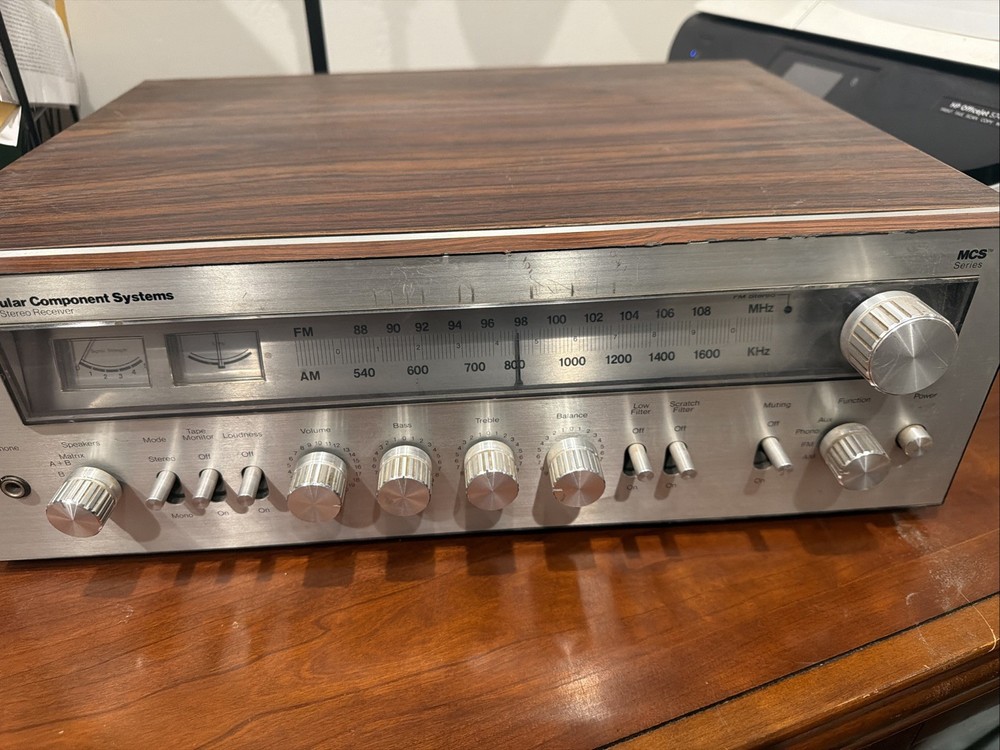 Modular Component Systems 3222 Stereo Receiver. Please Read Description.
