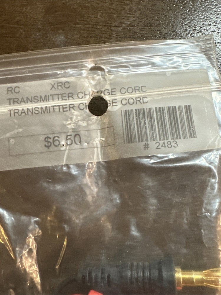 Futuba Transmitter Charging Cable - New / Sealed - Vintage - NOS