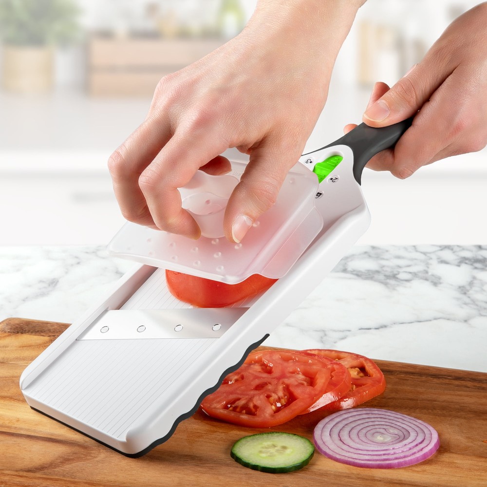 PrepSolutions Adjustable Mandolin Slicer with Sharp Stainless Steel Blade