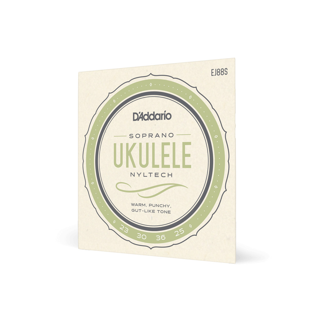 D'Addario EJ88S Nyltech Ukulele Strings, Soprano