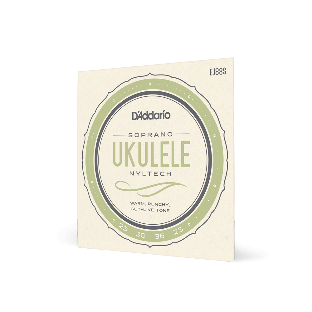 D'Addario EJ88S Nyltech Ukulele Strings, Soprano