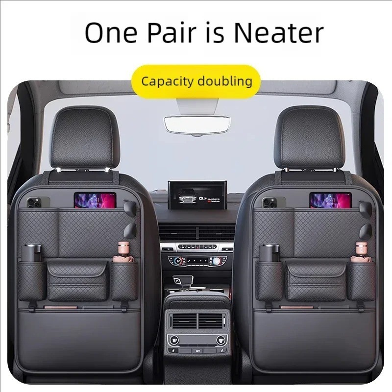 Car Seat Back Organizer - Multifunctional Storage for Car Essentials
