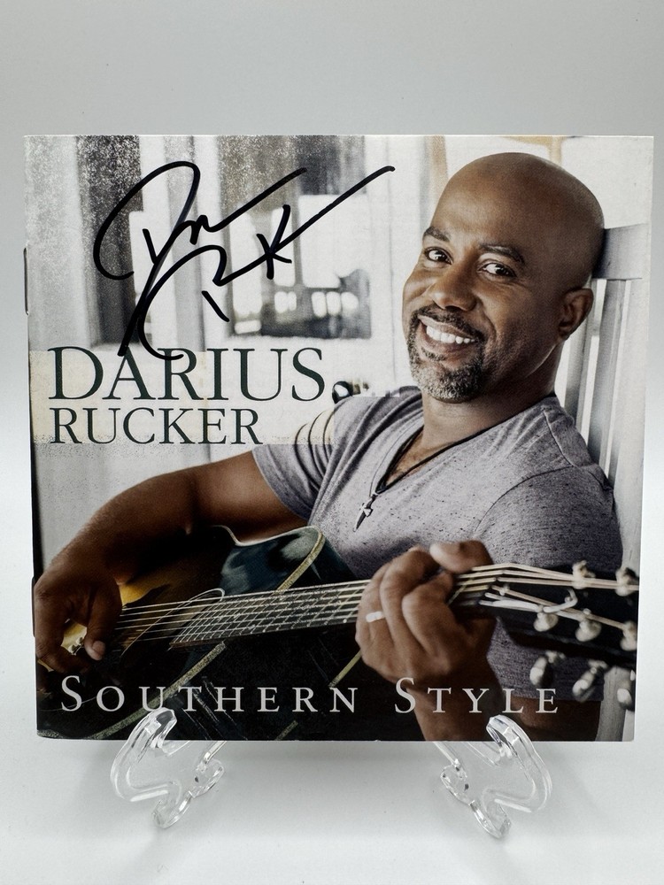 Darius Rucker Signed Southern Style CD Book