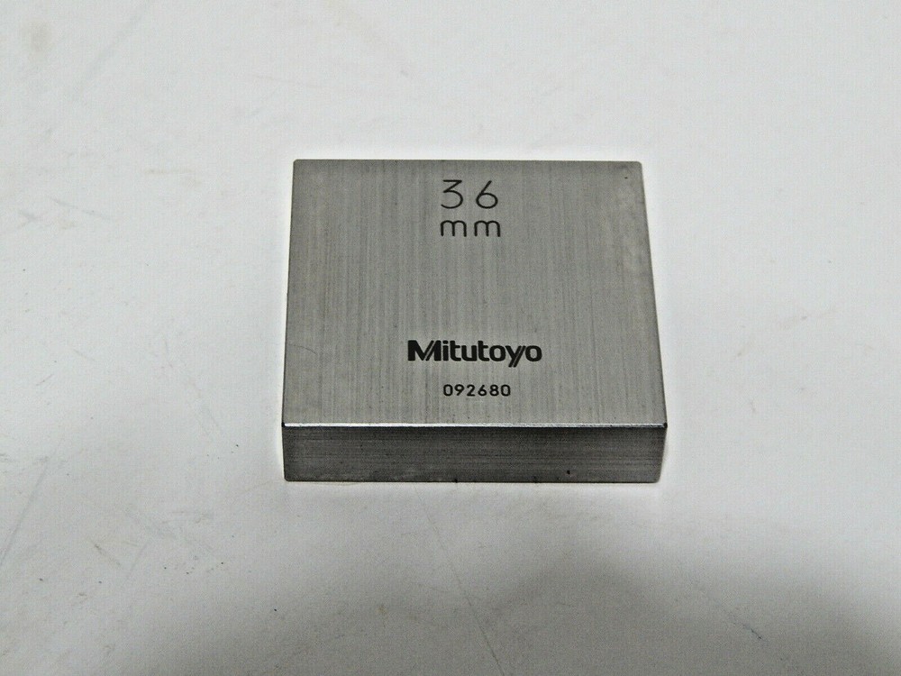 MITUTOYO 36MM GAGE BLOCK