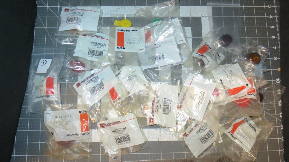 Cutler-Hammer Prestest Lens, Pulls, Levers, Knobs, Pilot lights and Accessories