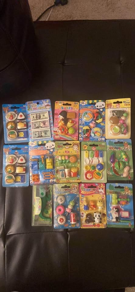 Funsie Erasers 14-pack