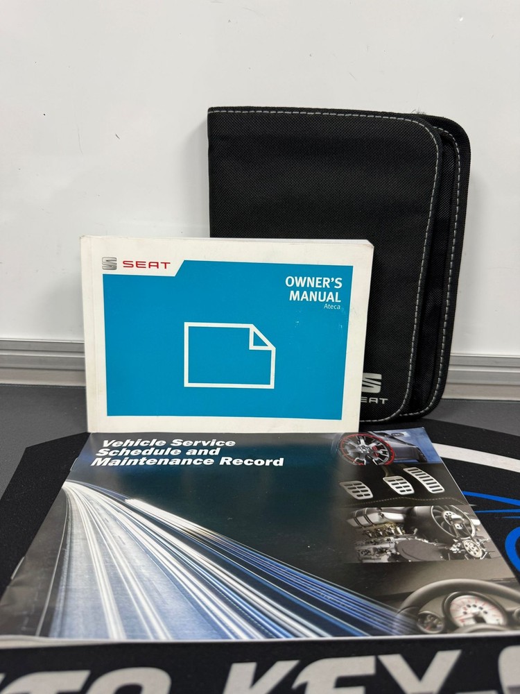 Seat Ateca owners manual handbook pack with wallet 2016~2020 (2016)!!