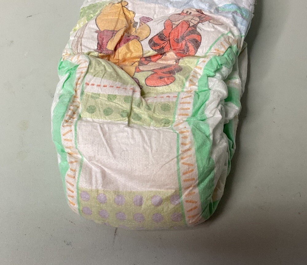 One Huggies Diaper Size 5 Vintage
