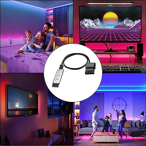 ARGB Controller Mini 5V-24V 4Pin ARGB LED Lighting 3/4Pin RGB Controller 1FT