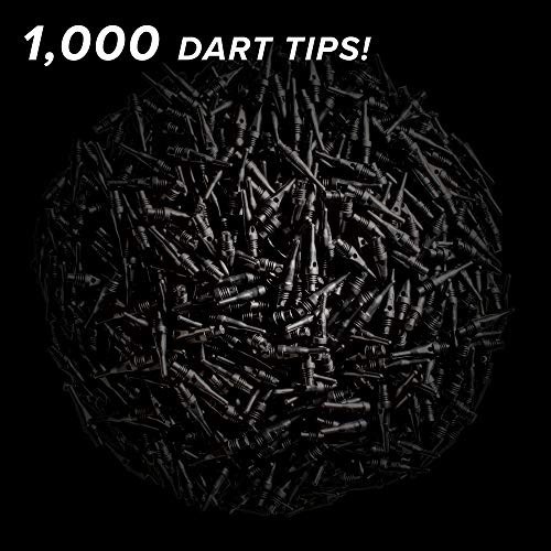 Soft Tip Dart Points 2BA Thread - Tufflex S.S. Super Short - 100/1000 Pack Optio