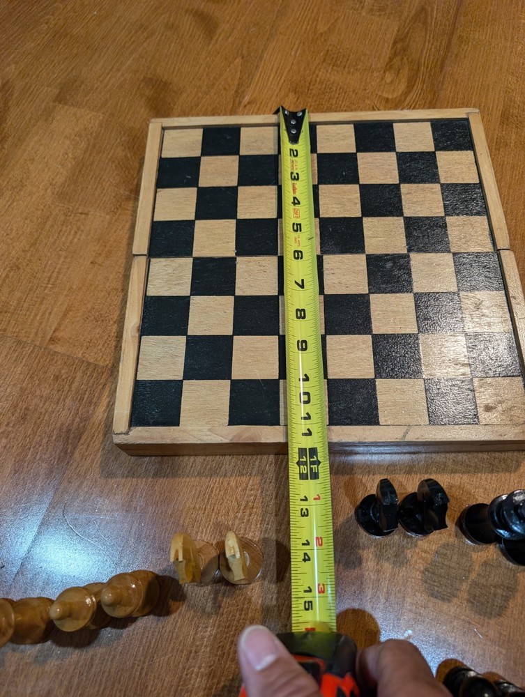 Soviet USSR chess, 11,5"×11,5"