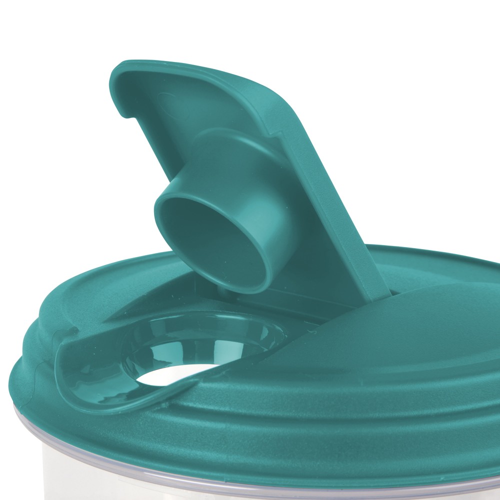 2 Qt. round Pitcher Plastic, Blue Atoll