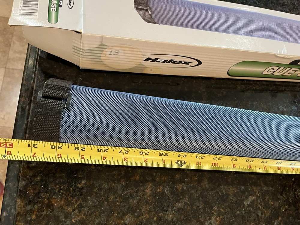 Halex Pool Cue Case Blue