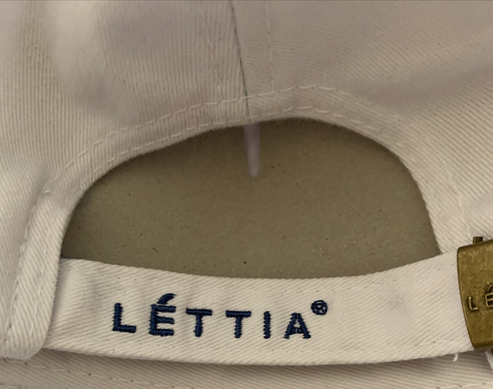 Lettia Baseball Cap Hat White