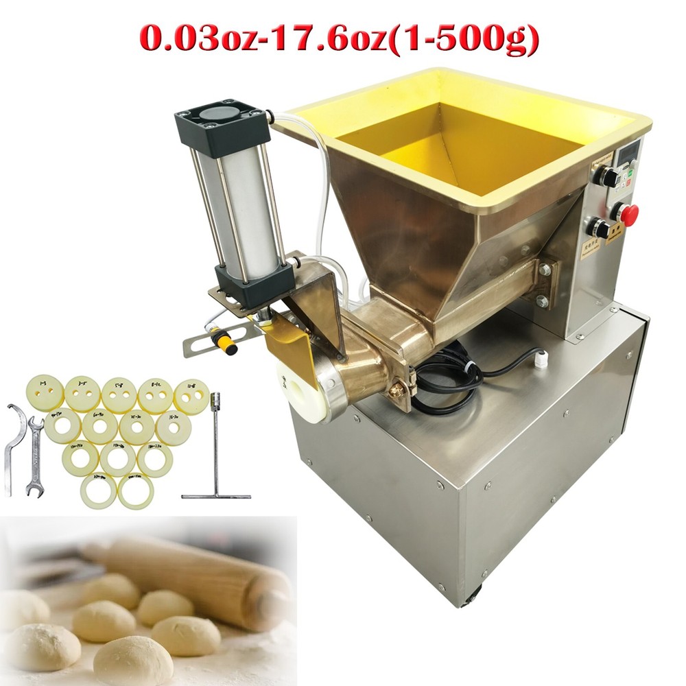 Full-automatic Quantitative Dough Divider Dough Adjustable 0.03oz-17.6oz 110V