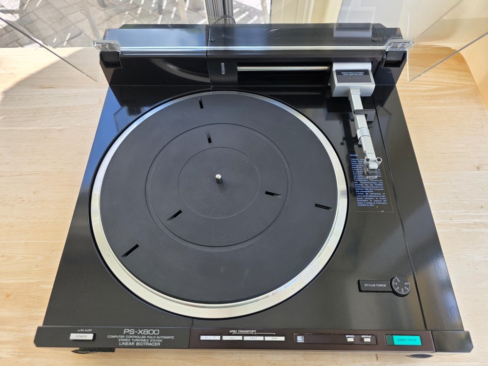 Sony PS-X800 Linear Biotracer Turntable - Beautiful!