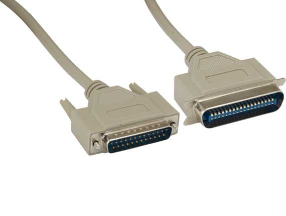 6ft DB25M to CN36M Parallel Printer Cable, 25C