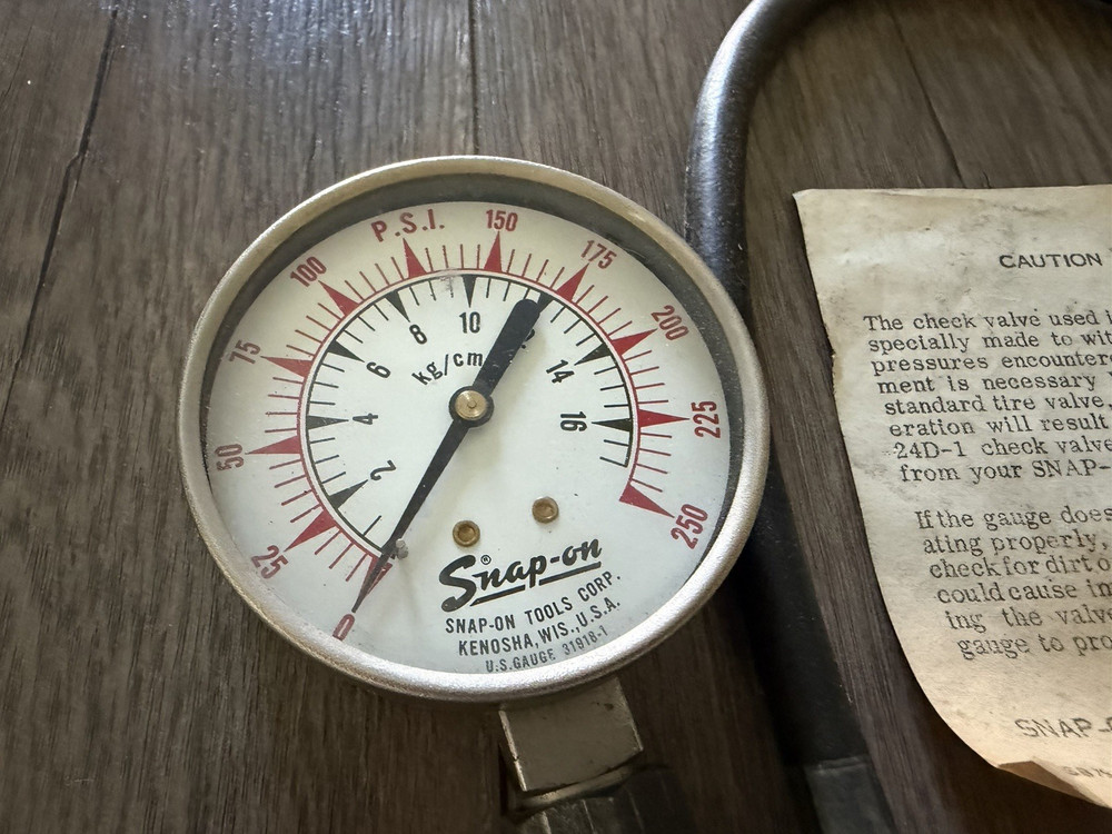 Snap On Compression Gauge MT 26E (Gauge Only)