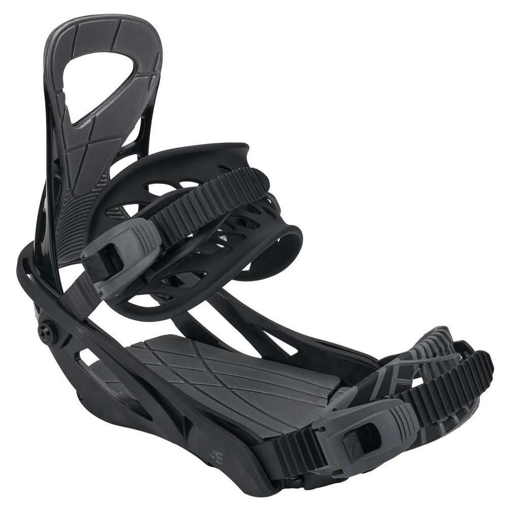 5th Element Covert 2 Men's Snowboard Bindings, Black/Gray, Medium/Large MY26