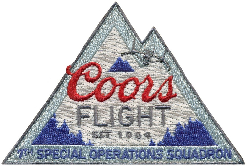 USAF  7th SPECIAL OPERATIONS SQUADRON – COORS FLIGHT - PATCH