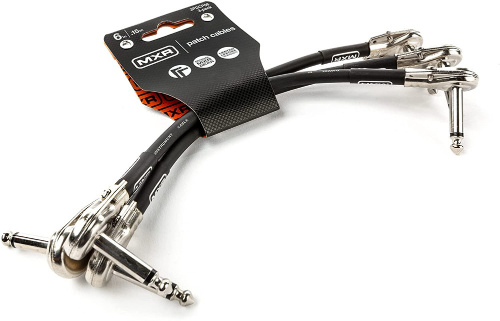 8-Pack DC Cables and MXR 3-Pack 6 in Patch Cables Bundle