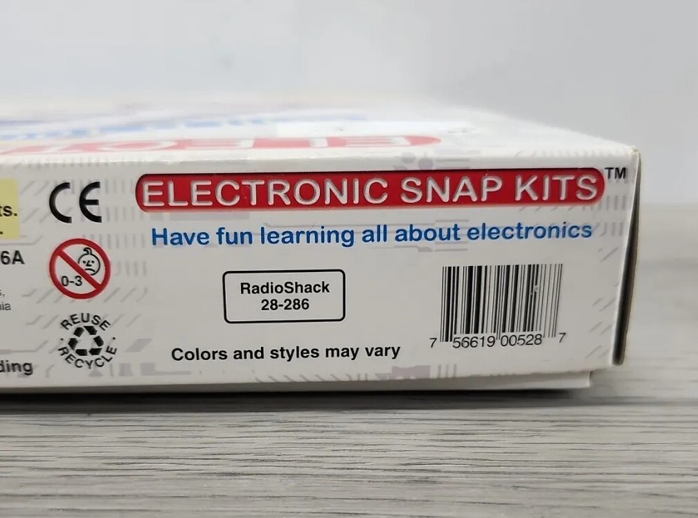 Electronic Snap Kit Electronics 101 -Build 100 Exciting Projects 28-286 Complete