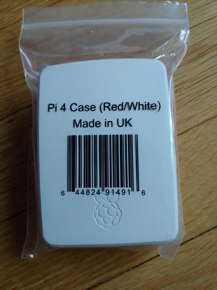 Official Raspberry Pi 4 Case Red/White