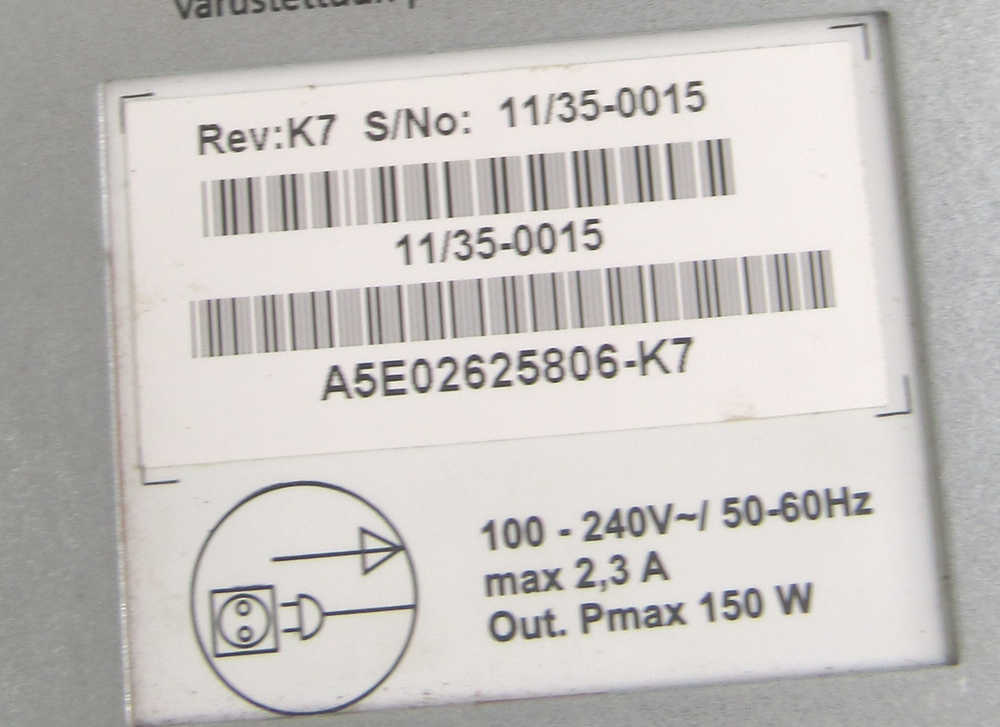 Siemens Simatic PCS7 Box Computer 6ES7650-4AA00-0DA3 w/ Software IPC627C