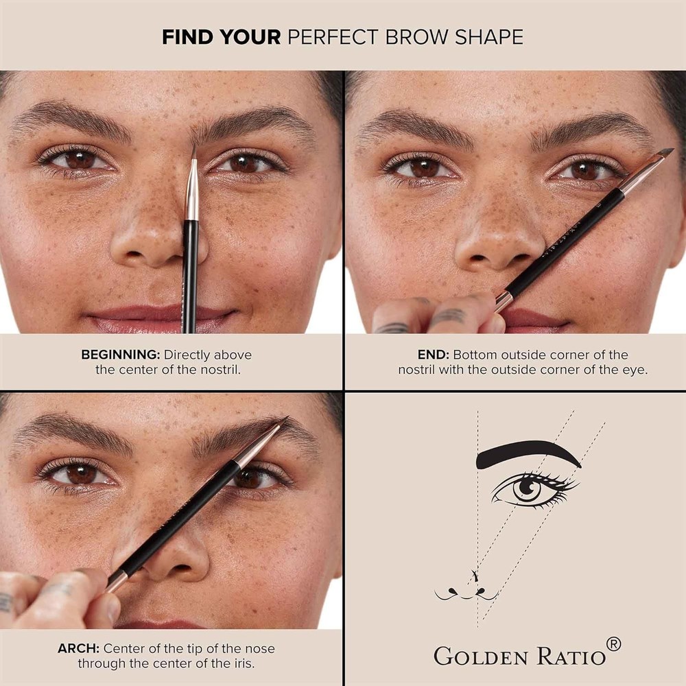 Universal Eyebrow Kit - Natural Tones, Easy Application