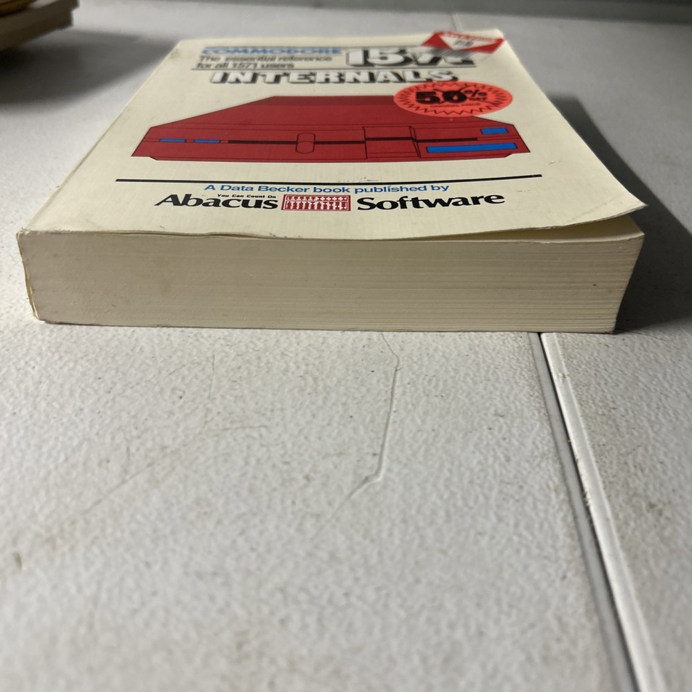 COMMODORE 1571 Essential Reference For All 1571 Internals Abacus Software Book