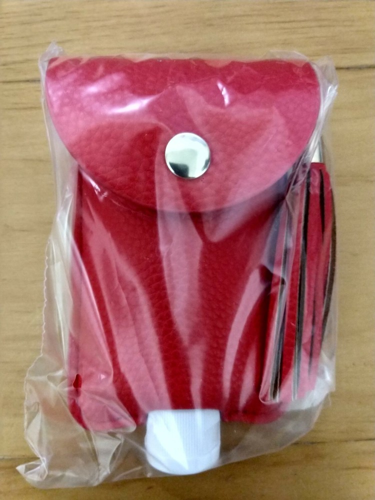 ** NEW NWT ** Red Chico's * Key Chain * SanitizerHolder