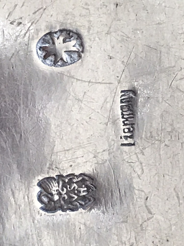 Antique German Silver Cherub Trinket Box
