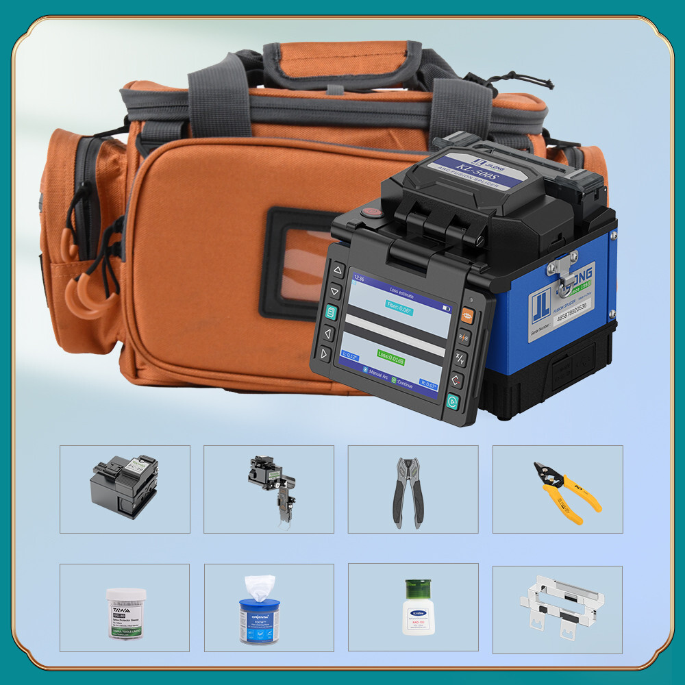 OrienTek FTTx T49 Fusion Splicer , Handheld Welding Machine with Stripper Tools