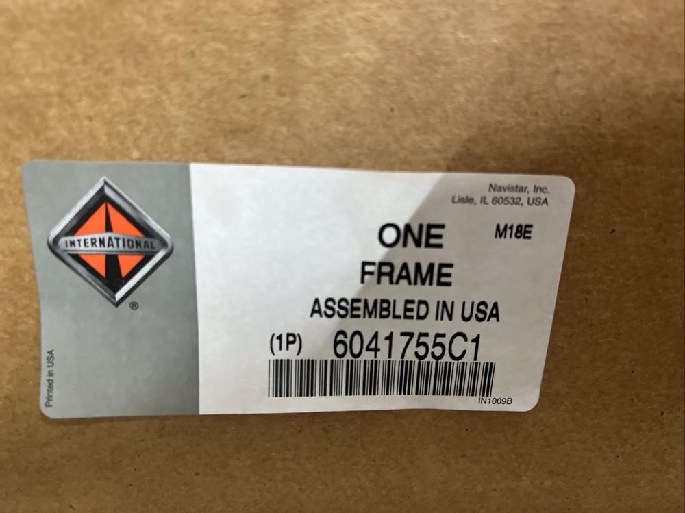 New OEM Navistar International 6041755C1 Frame Assembly Back Left Right