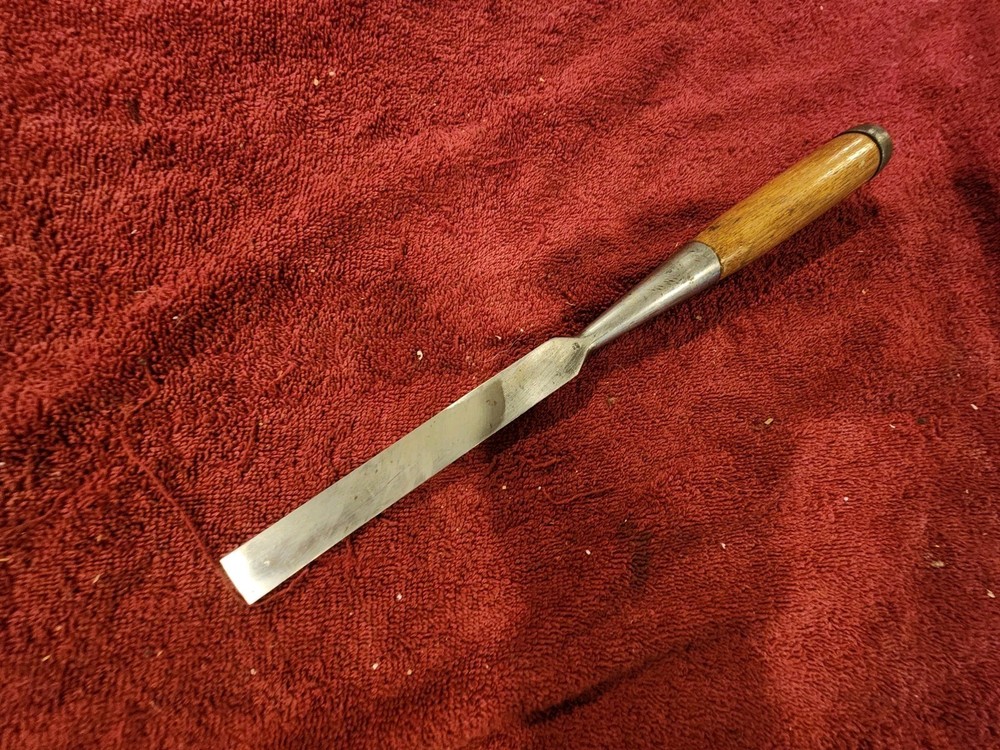 Vintage P.S. & W. No.1 EX 3/4” Bevel Edge Chisel