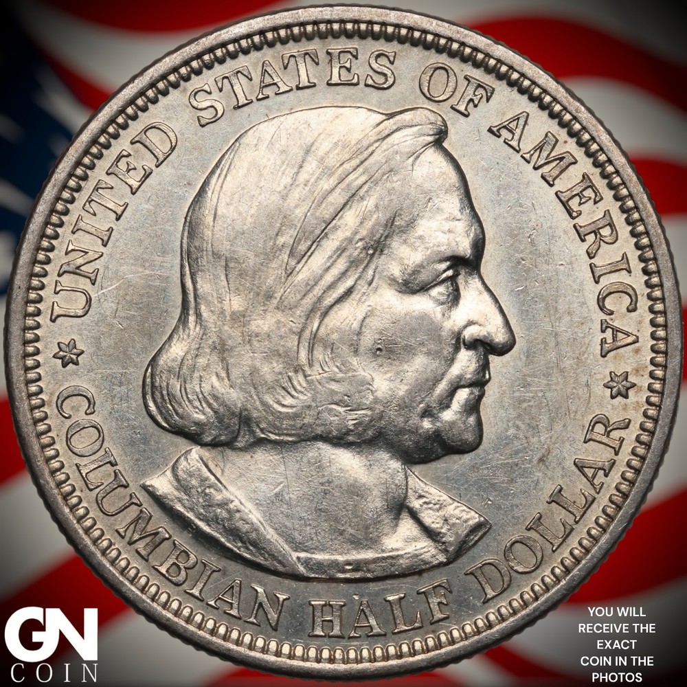 1892 COLUMBIAN Commemorative Half Dollar B3373