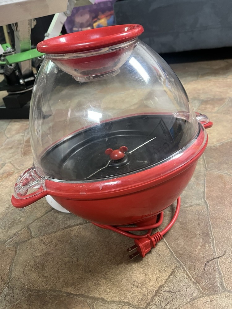 Vintage Disney Mickey Mouse Popcorn Maker Machine