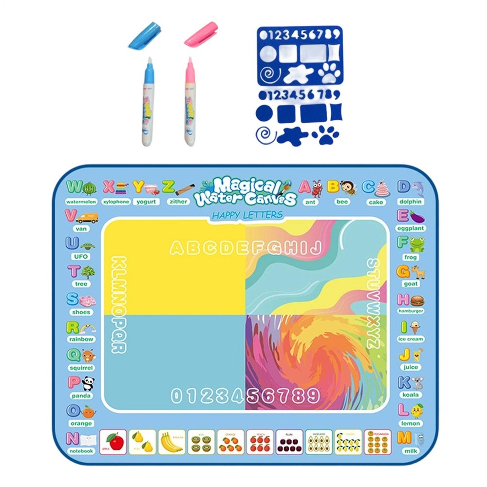 Water Doodle Mat Learning Tablet Writing Board Water Paint Mat