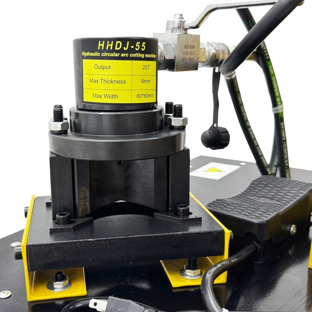 Electric Hydraulic Angle Iron Processing Machine Cutting Punching Chamfering