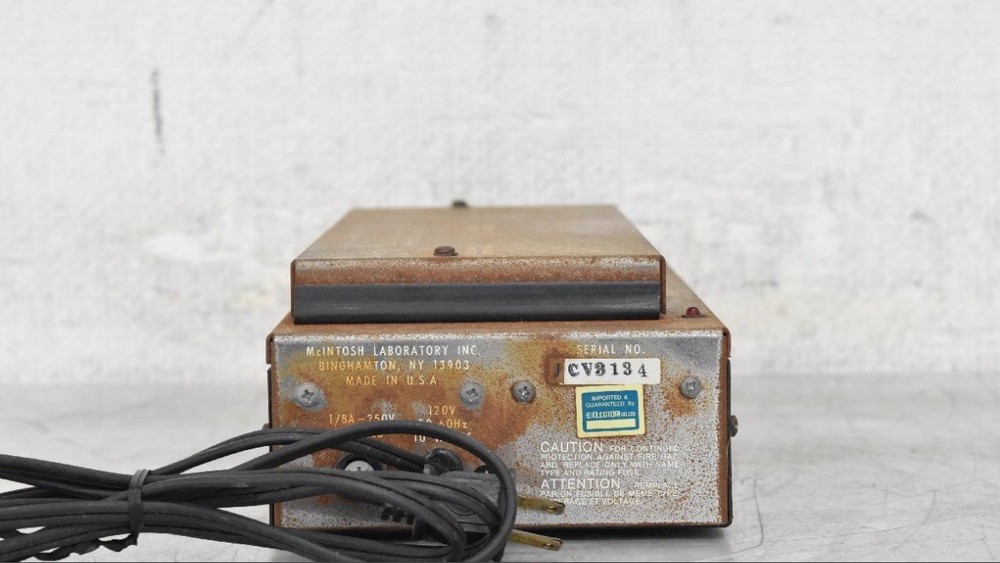 MCINTOSH MQ-107 ENVIRONMENTAL EQUALIZER Working Perfectly 20433