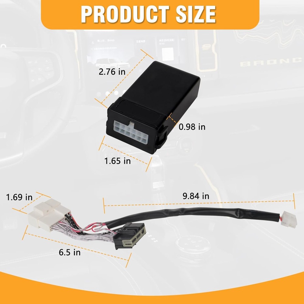 For Ford Bronco 2021-2025 Auto Start Stop Eliminator Delete Plug &Play OBD/Cable