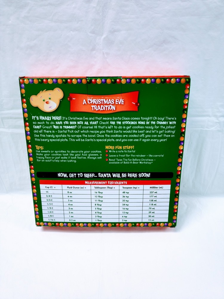 Build A Bear Workshop Cookies For Santa Kit