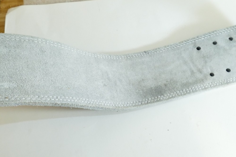 Schiek Leather 3 7/8 " Weight Power Lifting Belt Gray Medium