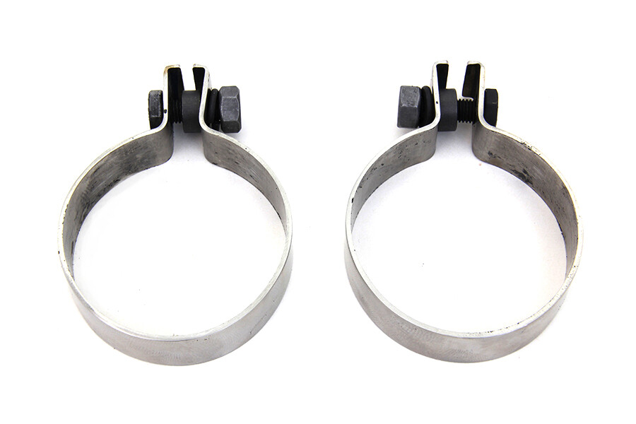 Panhead Header Clamp Set for Harley EL & FL(1948-1952) 45519-48